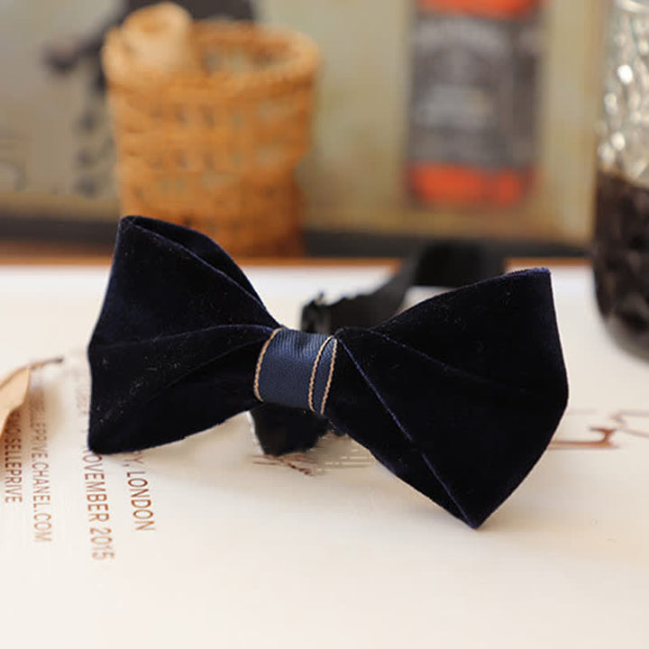 Men's Advanced Velvet Twist Bow Tie