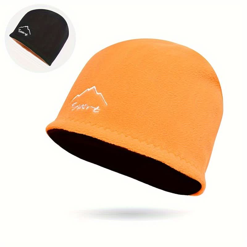 Windproof Polar Fleece Reversible Warm Hat