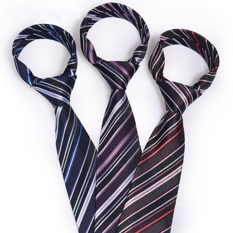 Men's Academy Business Striped Necktie - image 1
