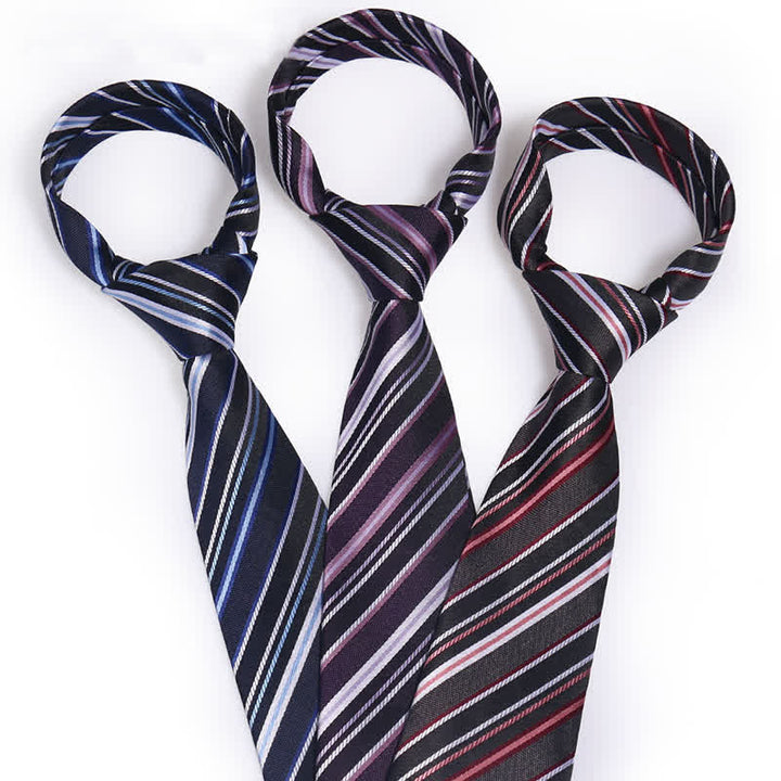 Men's Academy Business Striped Necktie - image 1