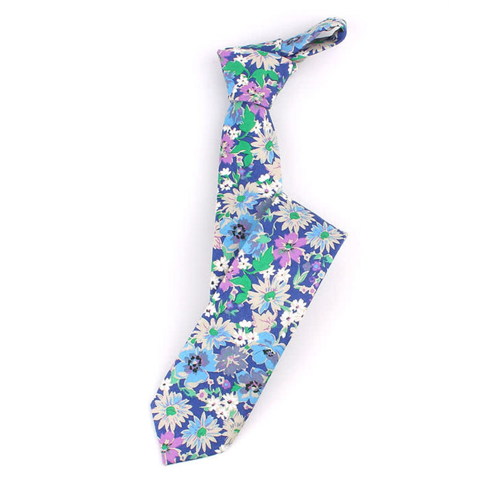 Men's Colorful Tropical Floral Necktie