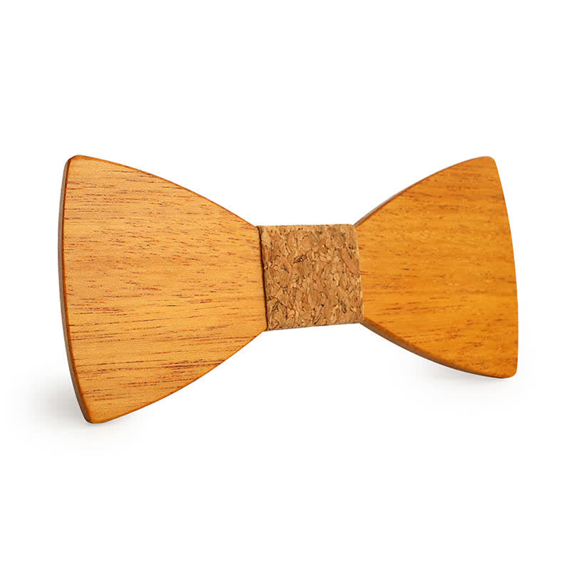 Men's Handmade Bamboo Wooden Bow Tie