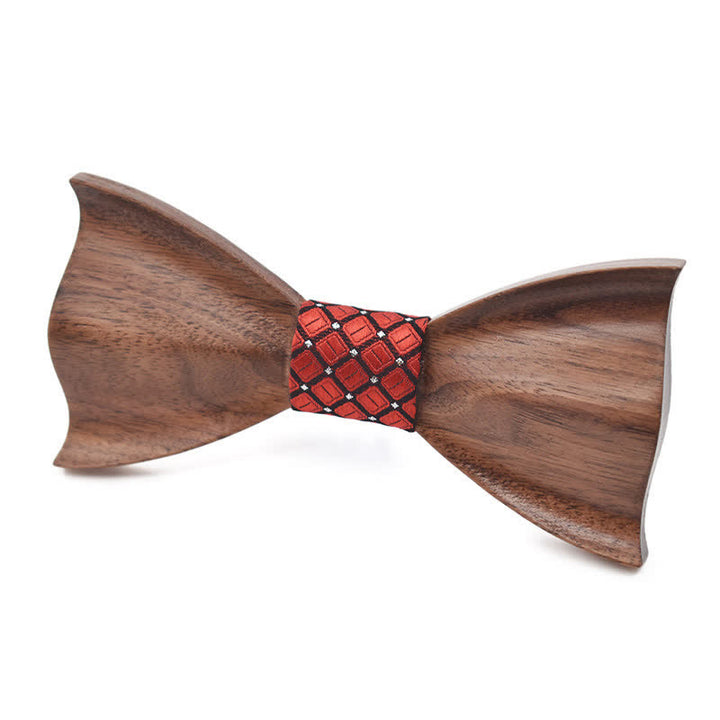 Men's Classic Maple Wooden Bow Tie