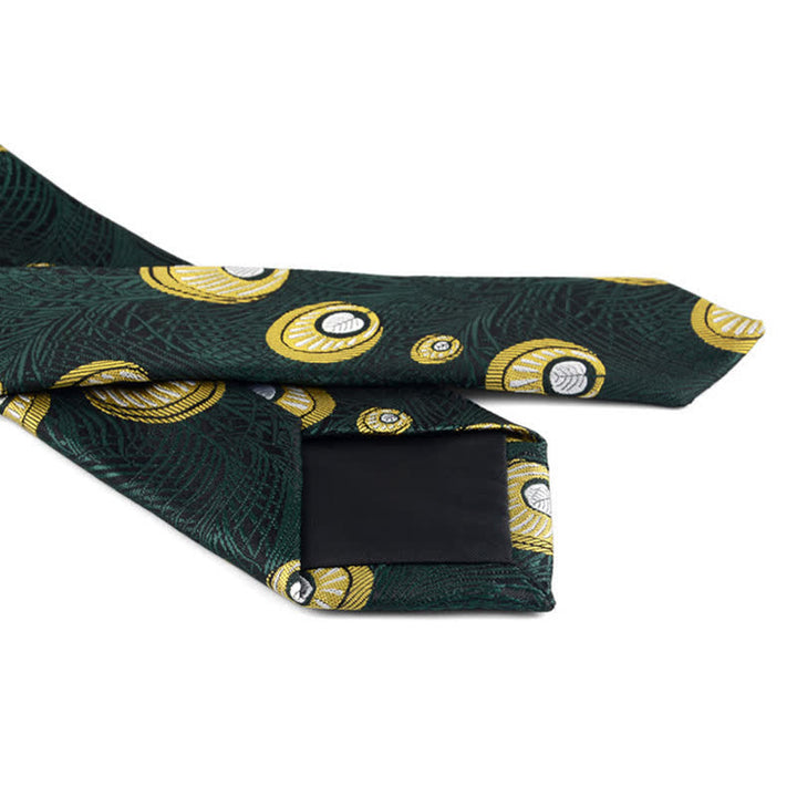 Men's Peacock Feather Pattern Necktie