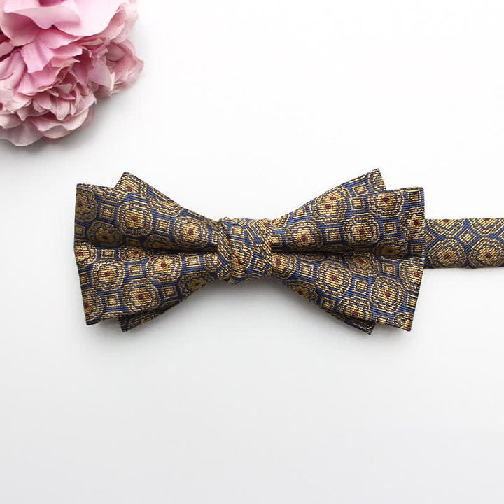 Men's Classical Formal Printed Bow Tie