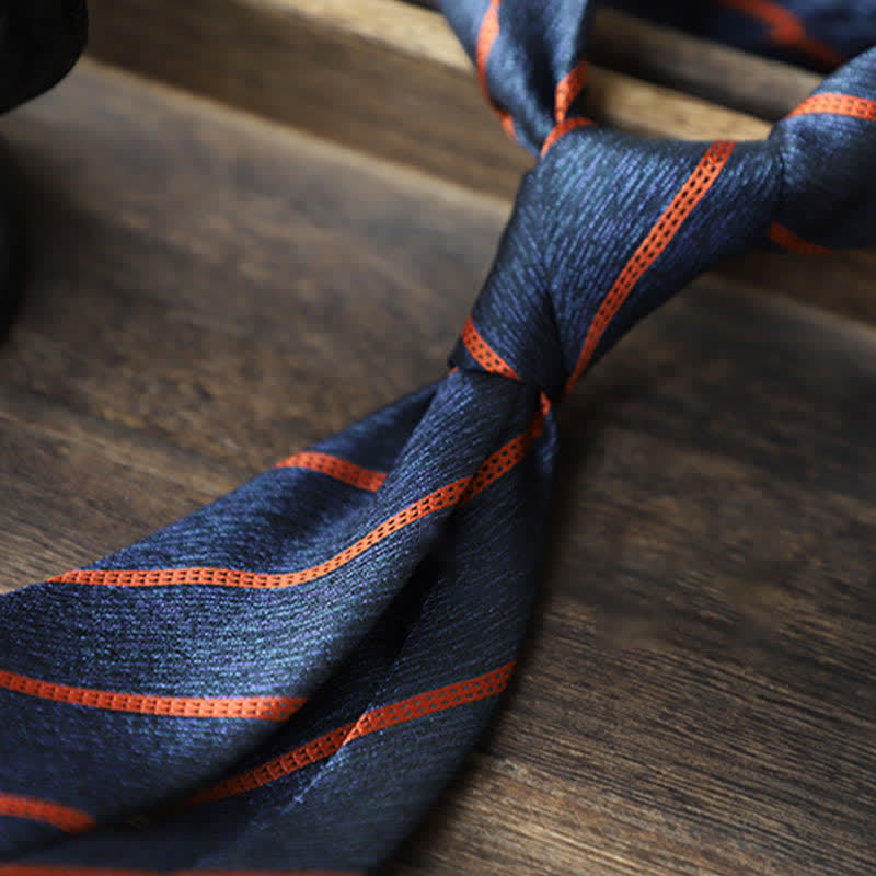 Men's Classic Pin-Striped Formal Necktie - image 18