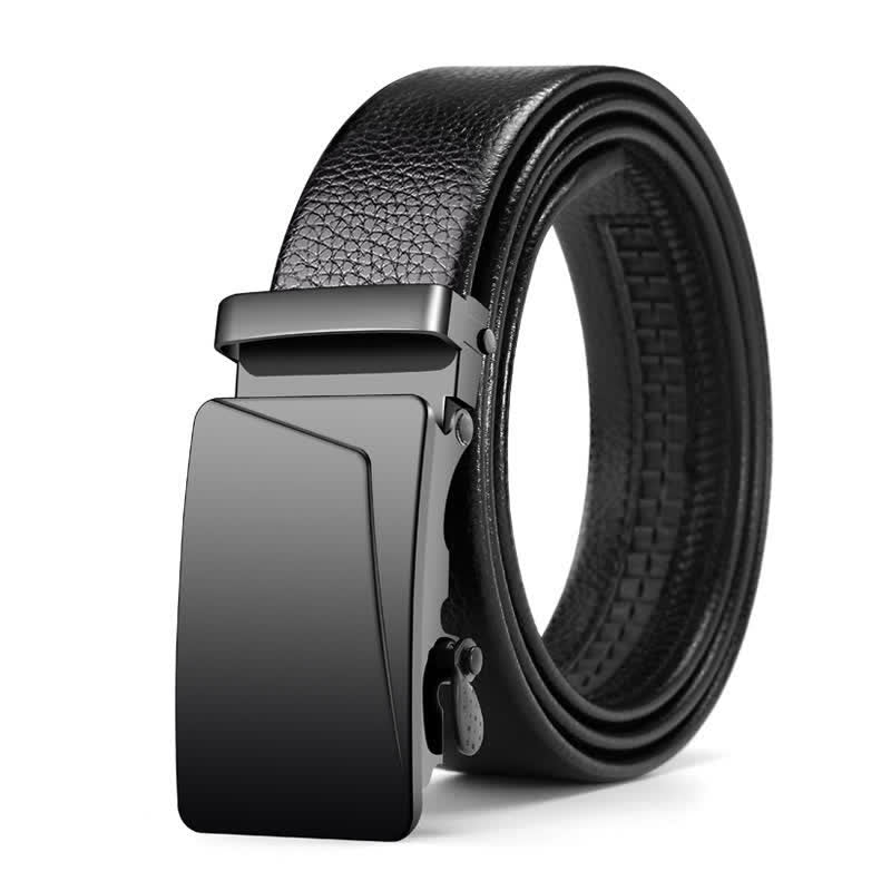 Men's Luxury Automatic Buckle Leather Belt - Style #5 - 42 - image 8