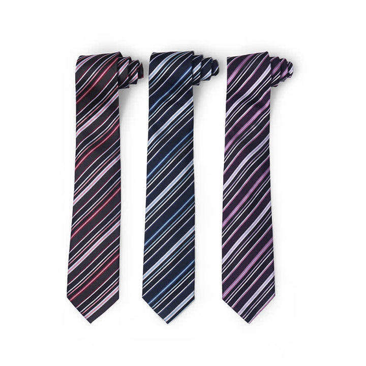 Men's Academy Business Striped Necktie - image 0