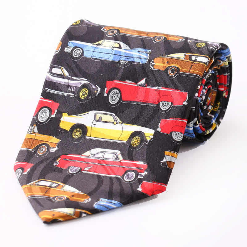 Men's Creative Cartoon Motif Country Necktie