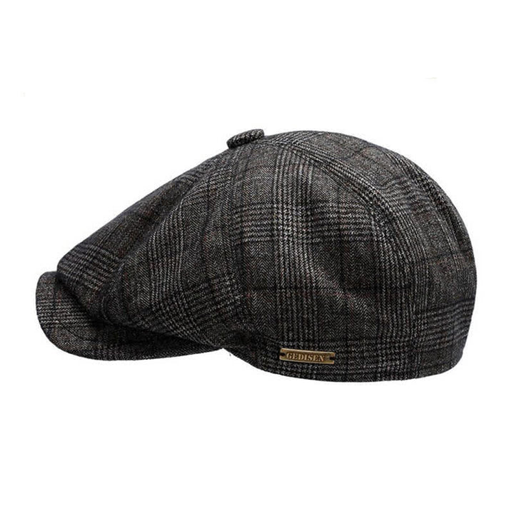  Classic Newsboy Flat Cap with Earflap Beret - image 3