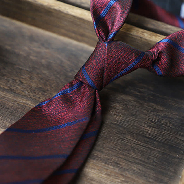 Men's Classic Pin-Striped Formal Necktie - image 14