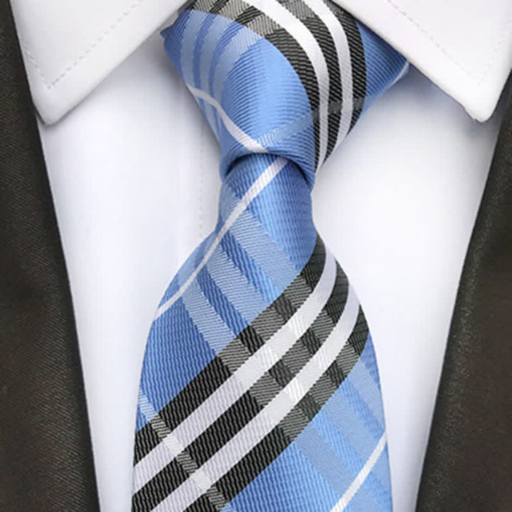 Men's Classic Scottish Plaid Necktie - image 3