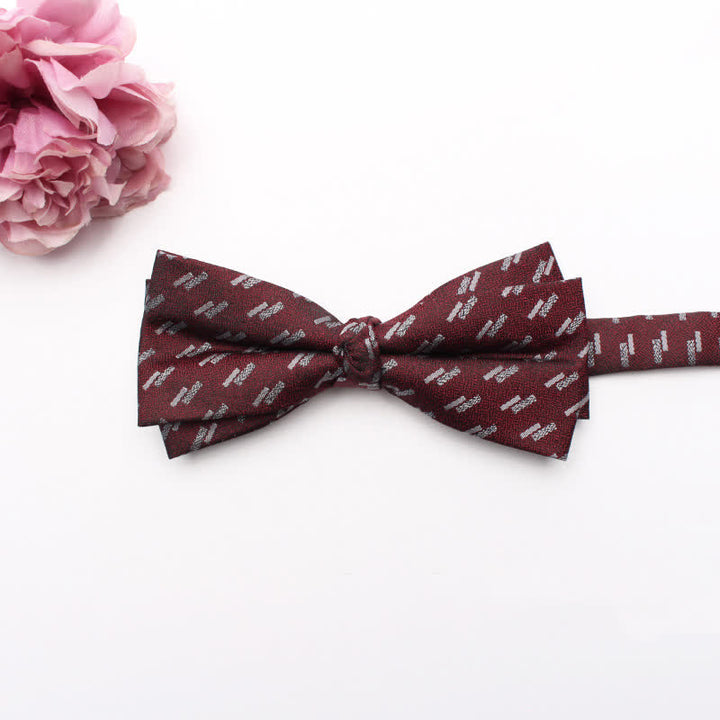 Men's Geometrical Business Office Bow Tie