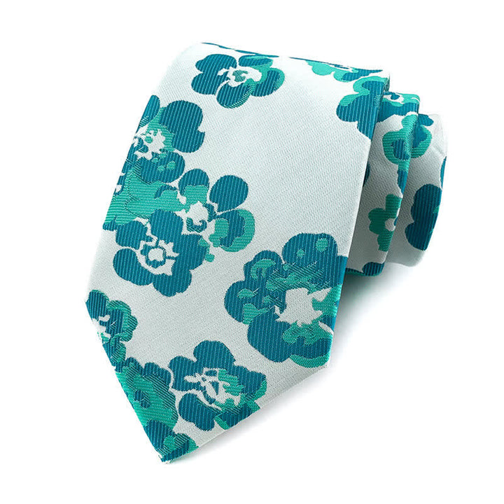 Men's Luxury Modern Floral Necktie