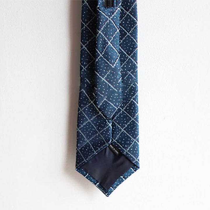Men's Elegant Zipper Tie Paisley Striped Necktie - image 4