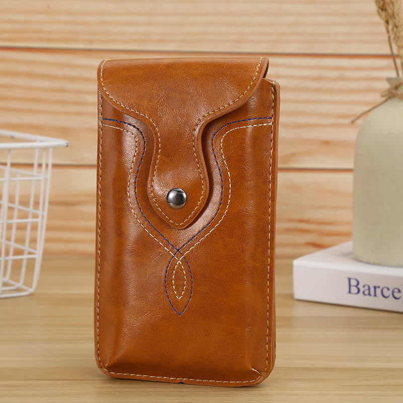 Vertical Hanging Phone Holster Clip Belt Bag