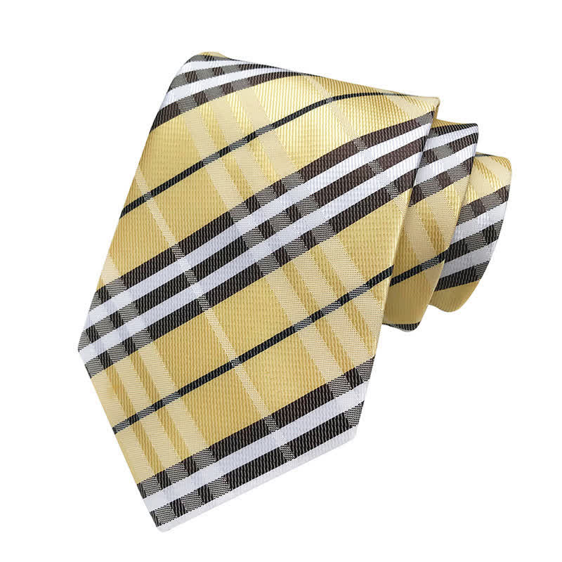 Men's Classic Scottish Plaid Necktie