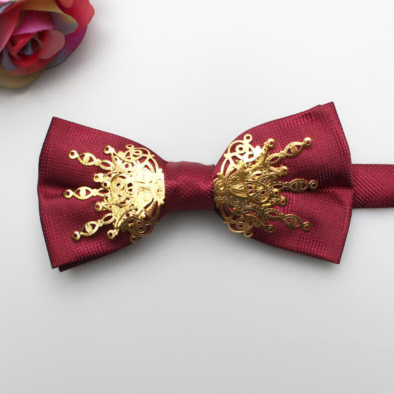 Men's Mosaic Bling Sunburst Bow Tie