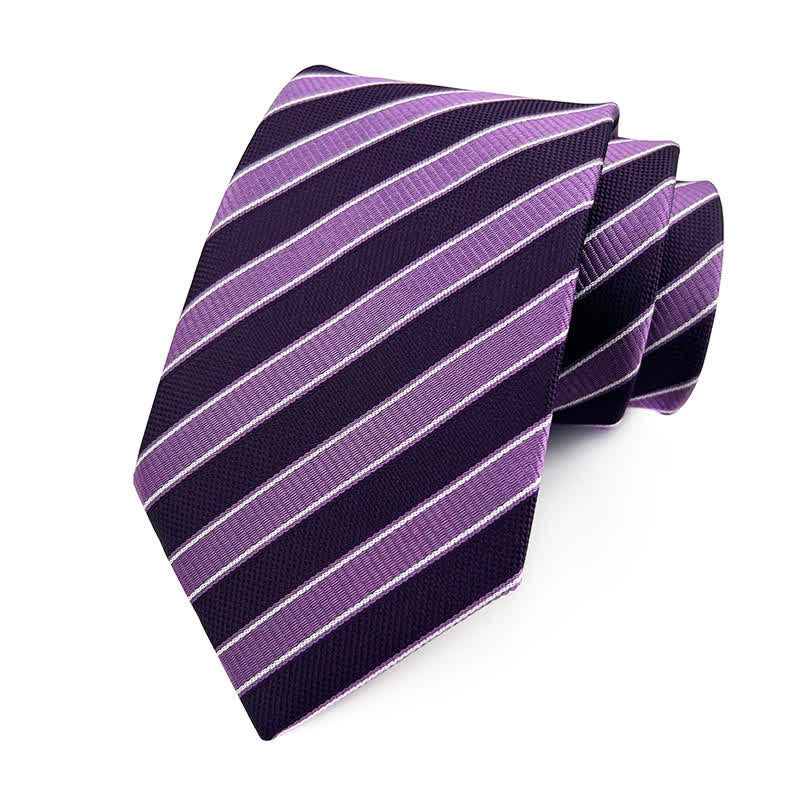 Men's Preppy Urban Striped Necktie