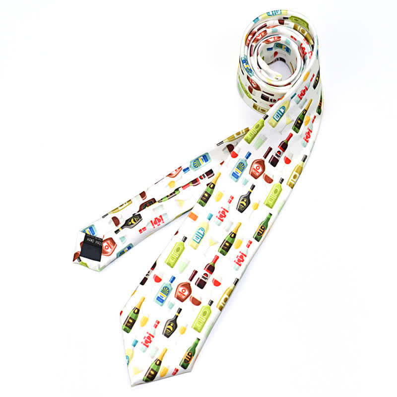 Men's Creative Funny Printed Necktie