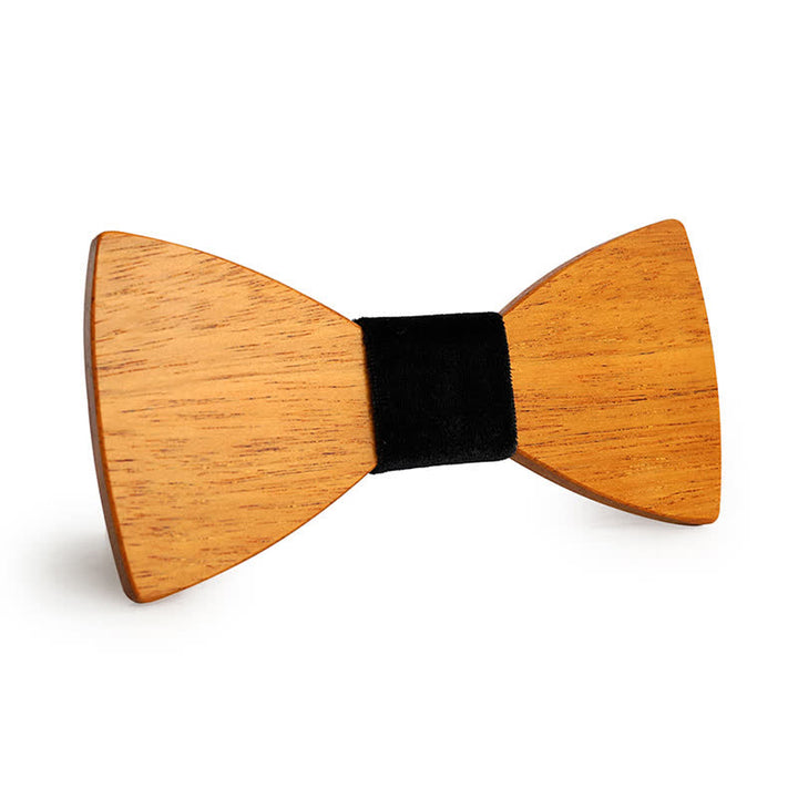 Men's Handmade Bamboo Wooden Bow Tie