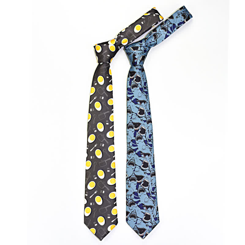 Men's Creative Funny Printed Necktie - image 3