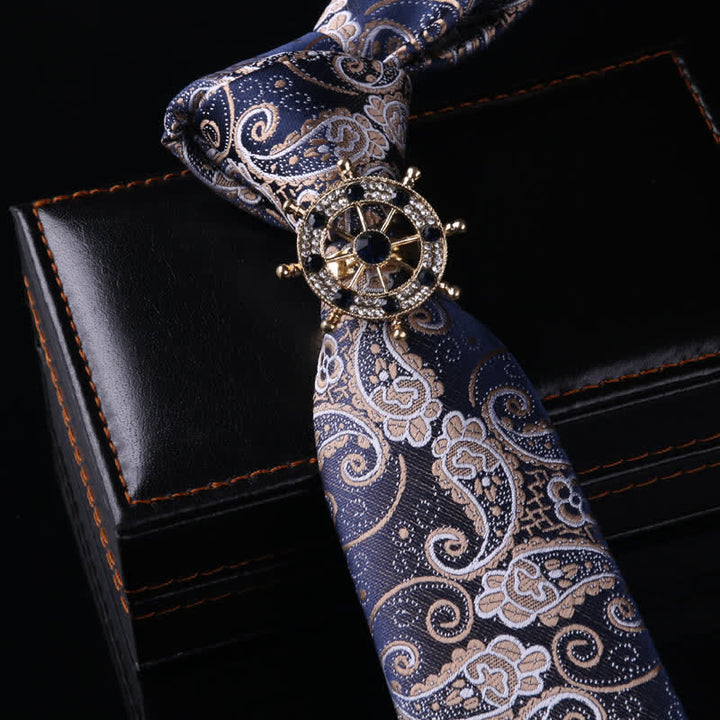 Men's Royal Throwback Pin Buckle Necktie