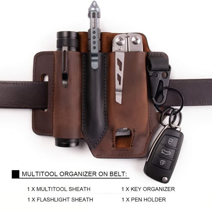 Tactical Multi Tool Pocket Organizer Belt Bag