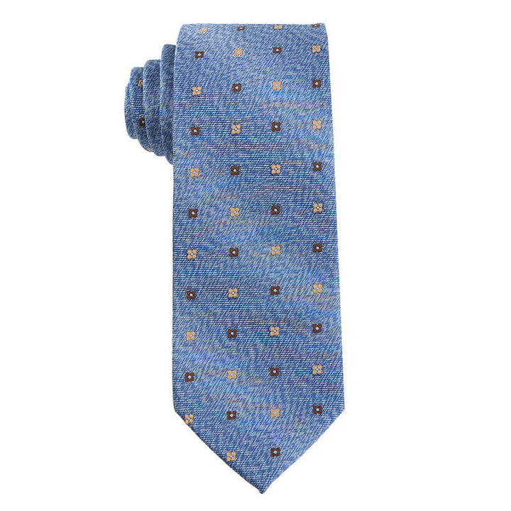 Men's Chic Denim Blue Series Necktie