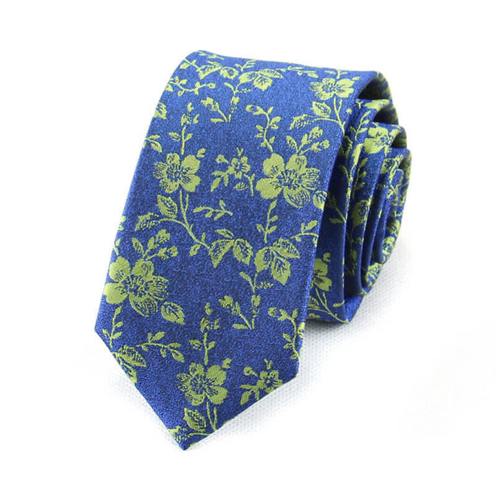 Men's Spring Time Tiny Floral Necktie