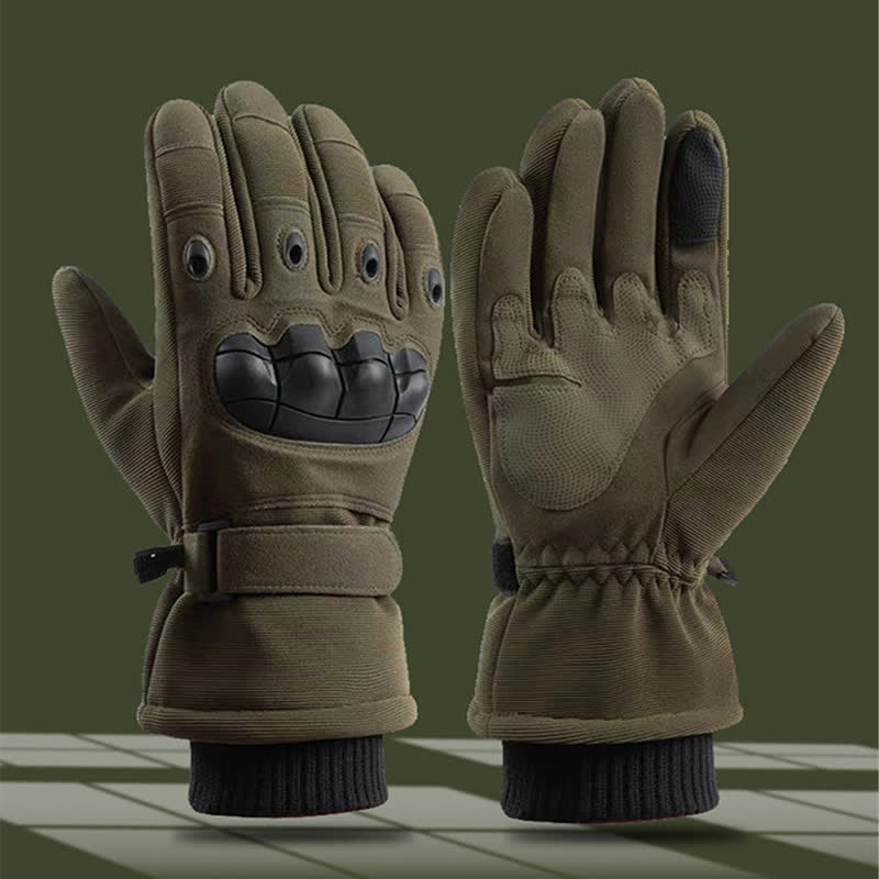 Winter Thermal All Finger Protective Tactical Gloves