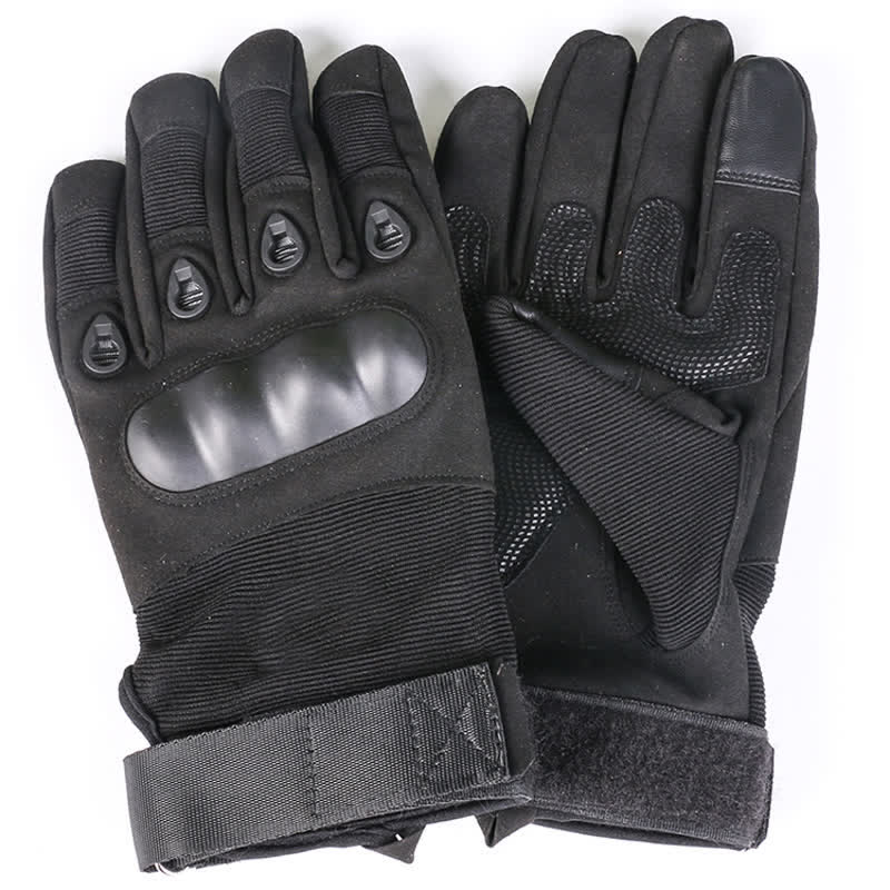 Motorcycle Riding Thicken Fleece-lined Tactical Gloves