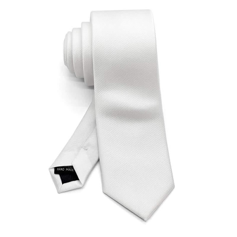 Men's Solid Color Formal Slim Necktie