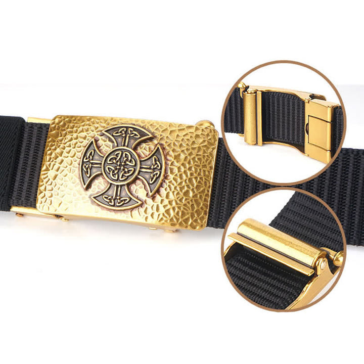 Men's Retro Style Leisure Nylon Belt