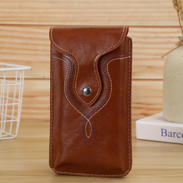 Vertical Hanging Phone Holster Clip Belt Bag