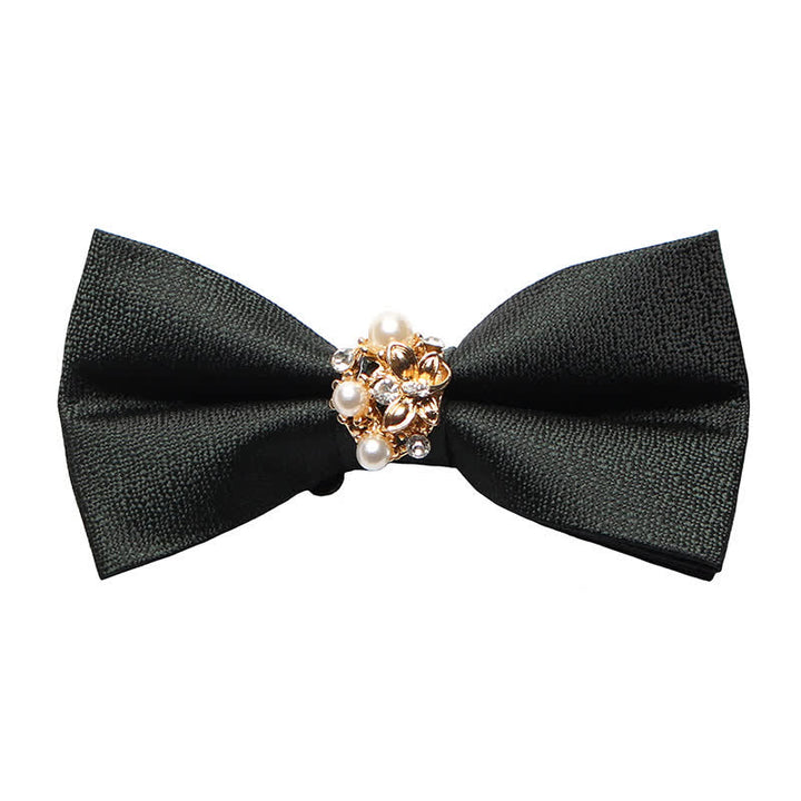 Men's Pearl Formal Tuxedo Bow Tie