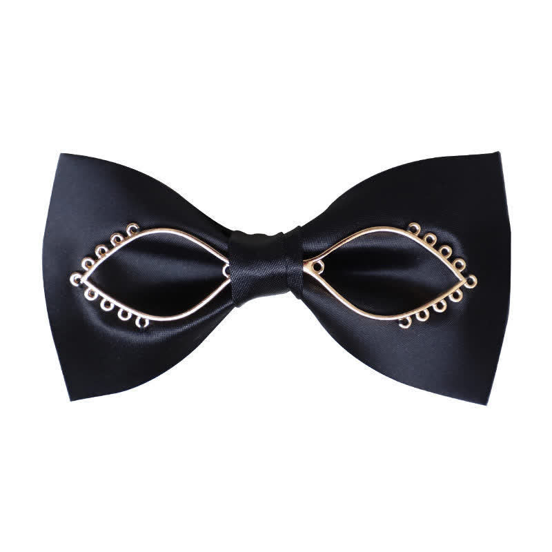 Men's Boldness Golden Eyes Bow Tie