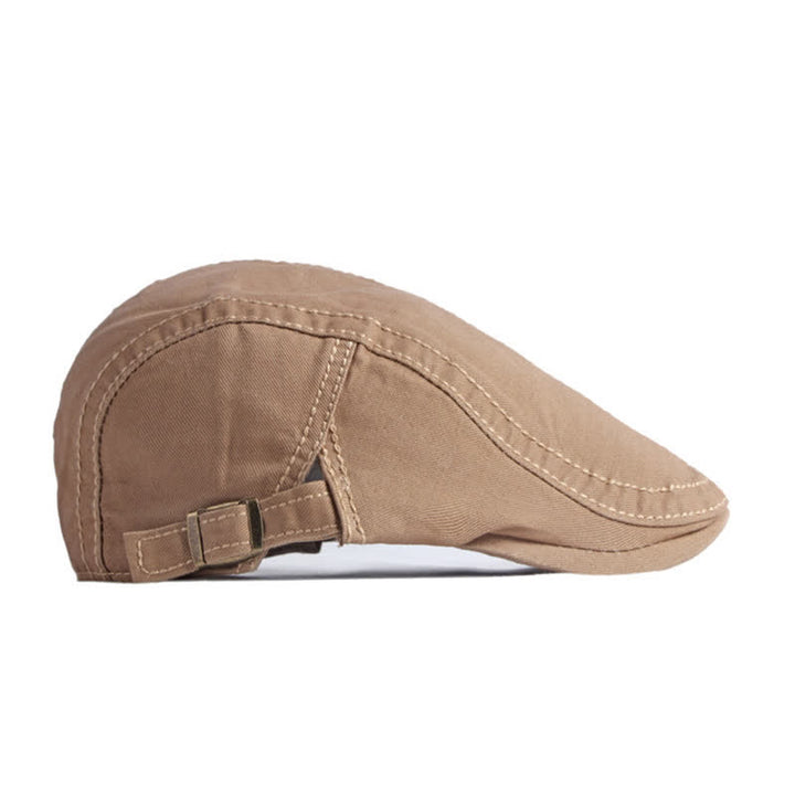 Retro Painter Cotton Beret Flat Cap - image 7