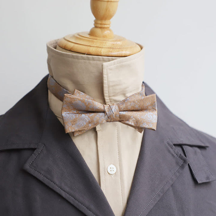 Men's Personality Lord Double Layers Bow Tie