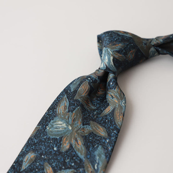 Men's Classical Abstract Painting Necktie - Style #7 - image 9