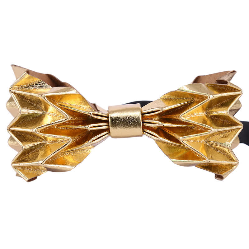 Men's Creative Environmental Kraft Paper Bow Tie