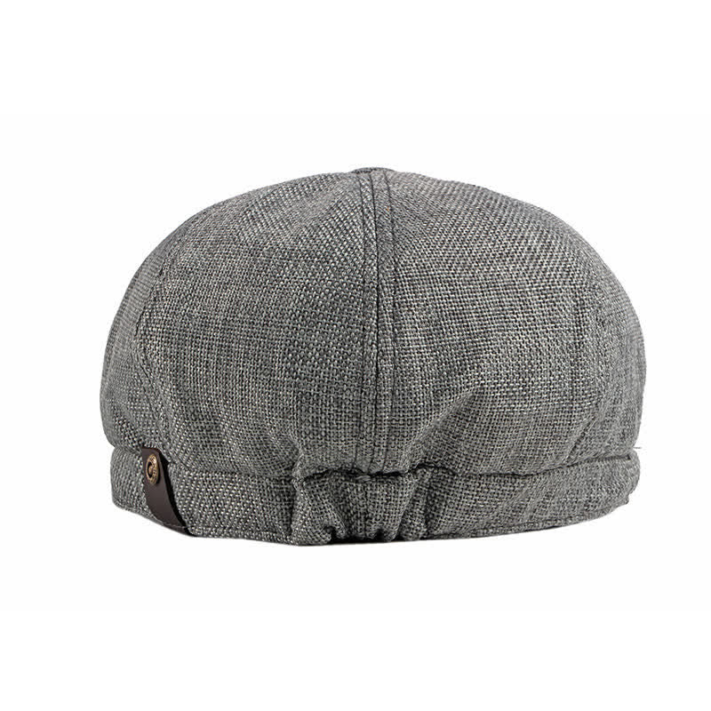 Octagonal Thin Breathable Elastic Band Beret Cap - image 1