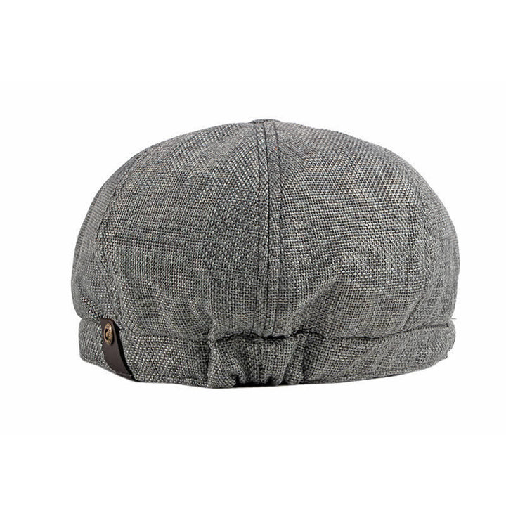 Octagonal Thin Breathable Elastic Band Beret Cap - image 1