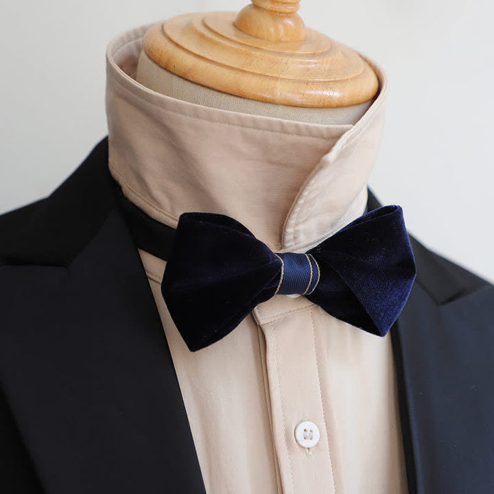 Men's Advanced Velvet Twist Bow Tie