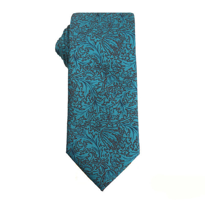 Men's Business Lake Blue Series Necktie