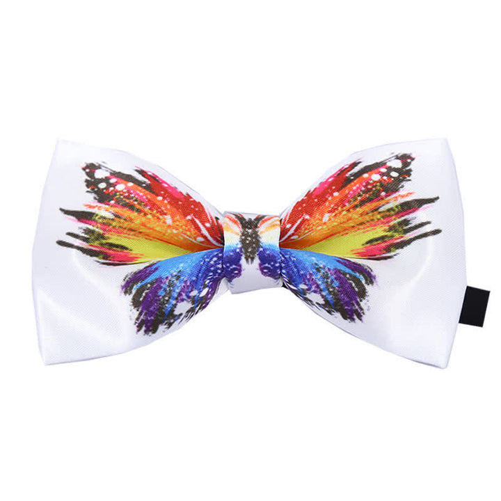 Men's Lifelike Printed Butterfly Bow Tie