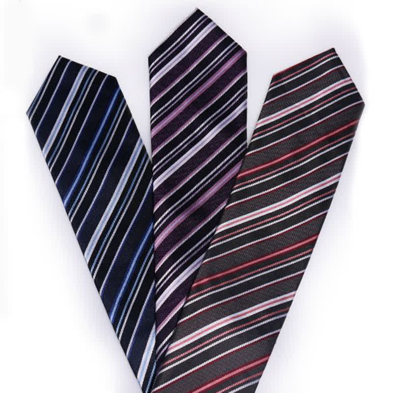 Men's Academy Business Striped Necktie - image 5