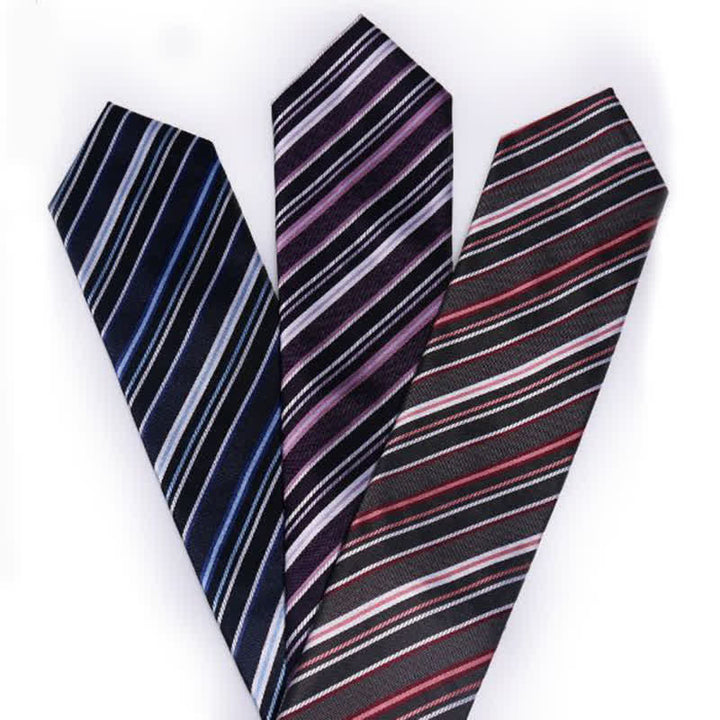 Men's Academy Business Striped Necktie - image 5