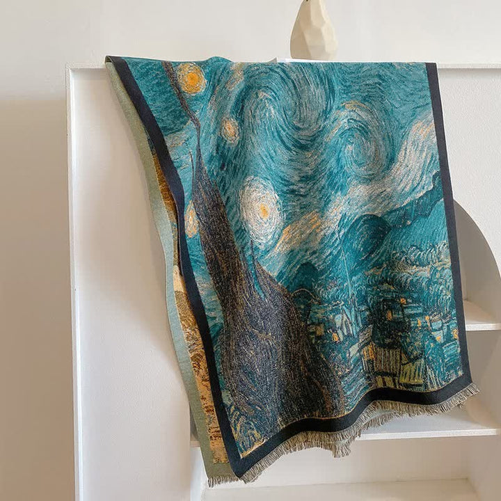 Women's Van Gogh Starry Night Scarf