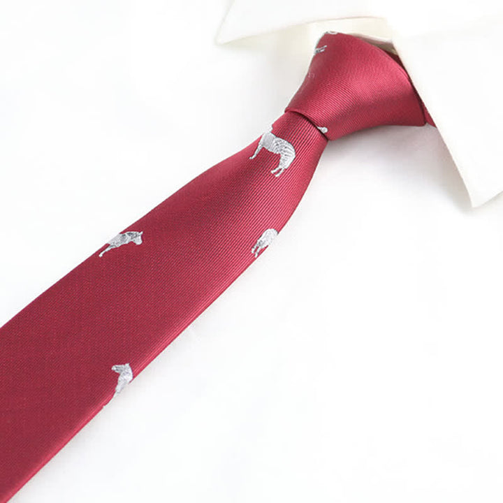 Men's Fun Animal Motifs Necktie